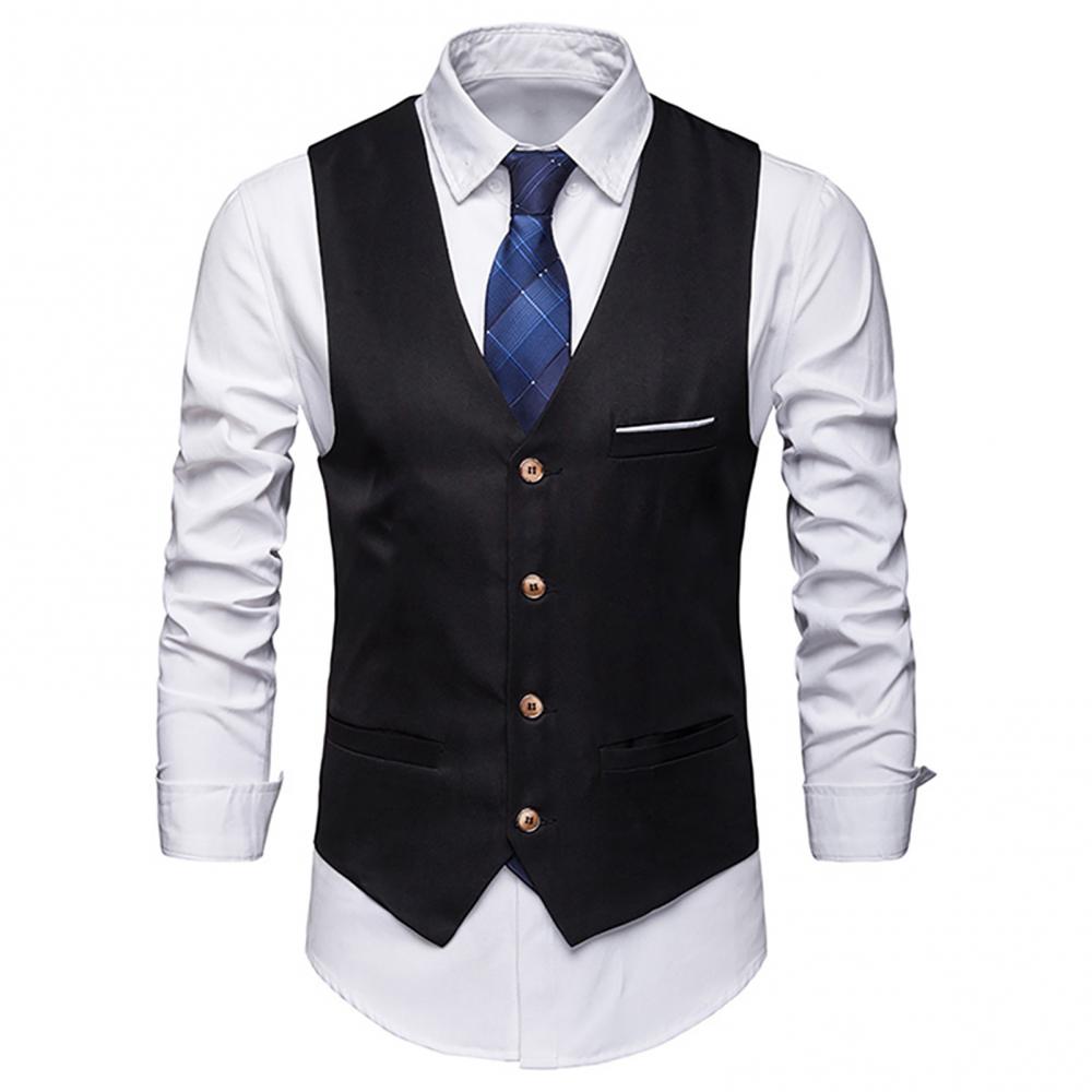 Dress Vests For Men Slim Fits  - Formal Waistcoat Vest recensione e prezzo
