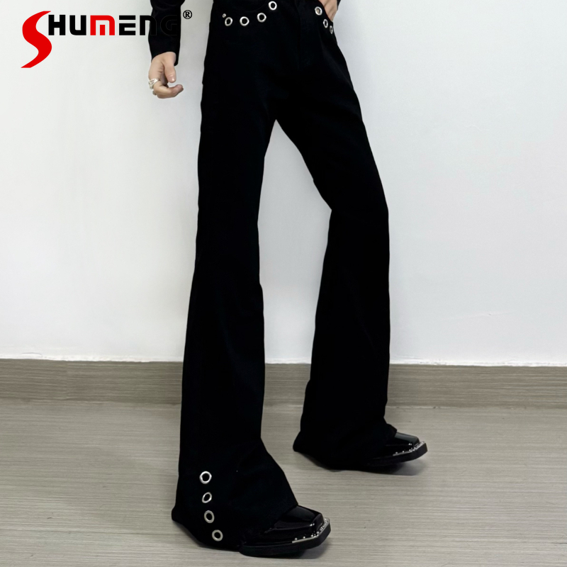 Fashion Metal Decoration Jeans - Men'S Fashion Jeans And Boots recensione e prezzo