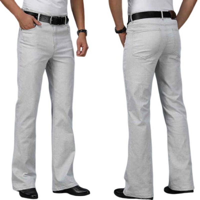 Men's Beige Loose Jeans Fashio - Men'S Fashion Jeans And Boots recensione e prezzo
