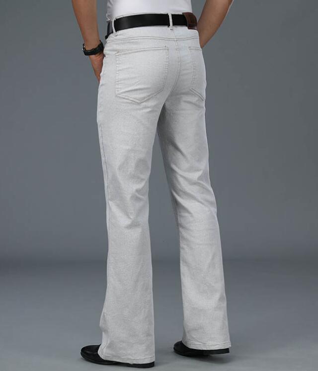 Men's Beige Loose Jeans Fashio - Men'S Fashion Jeans And Boots recensione e prezzo