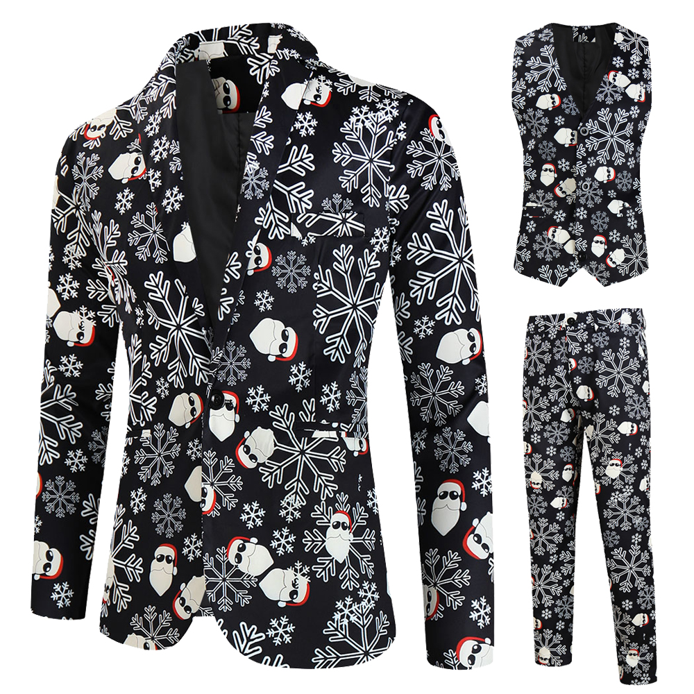 Fashion Christmas Printing Dre - Men'S Fashion Xmas Party recensione e prezzo