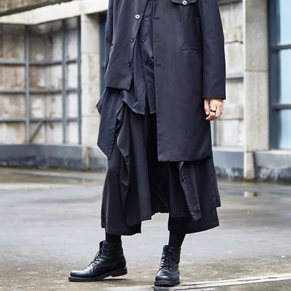 Gothic Dark Pants Y2k Irregula - Mens Fashion Trend 2026 recensione e prezzo