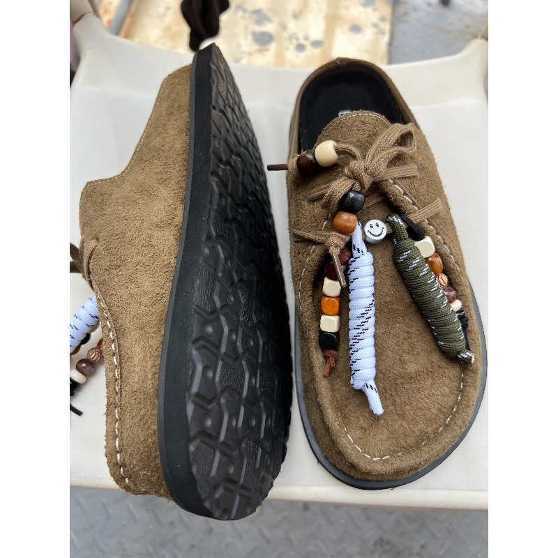 Women Men Clogs Cow Suede Leat - Men'S Fashion Loafers recensione e prezzo