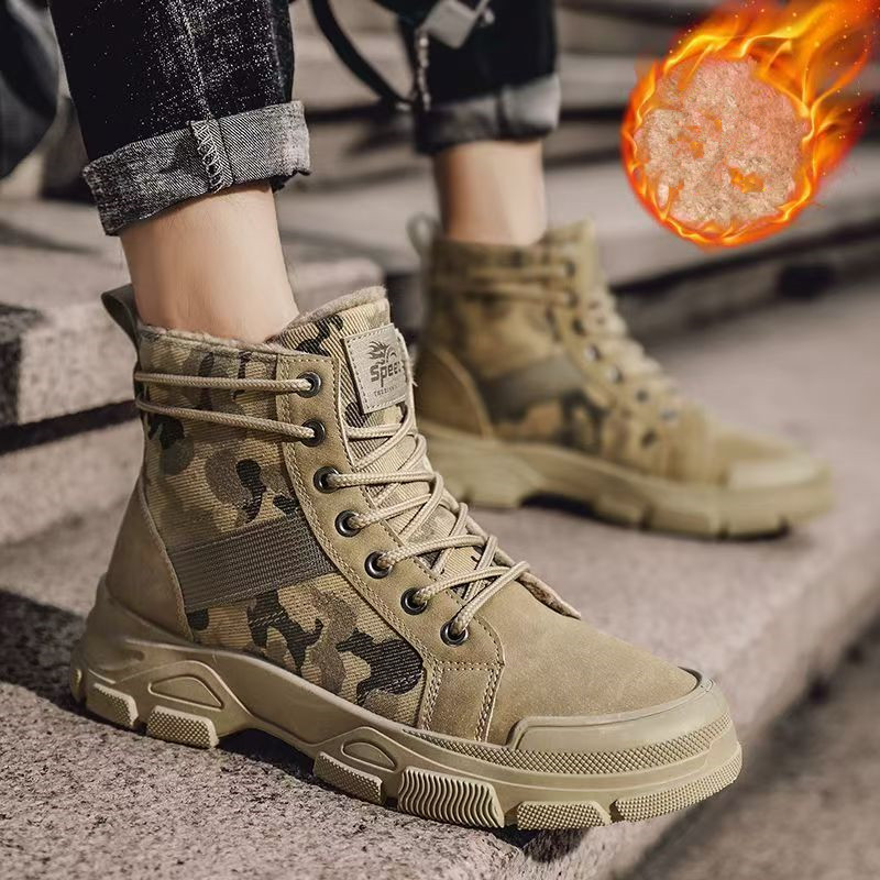 2025 Winter Camouflage Insulat - Men'S Fashion Jeans And Boots recensione e prezzo