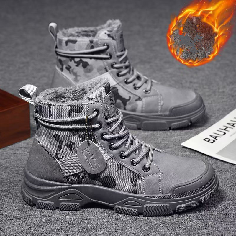 2025 Winter Camouflage Insulat - Men'S Fashion Jeans And Boots recensione e prezzo