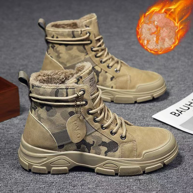 2025 Winter Camouflage Insulat - Men'S Fashion Jeans And Boots recensione e prezzo