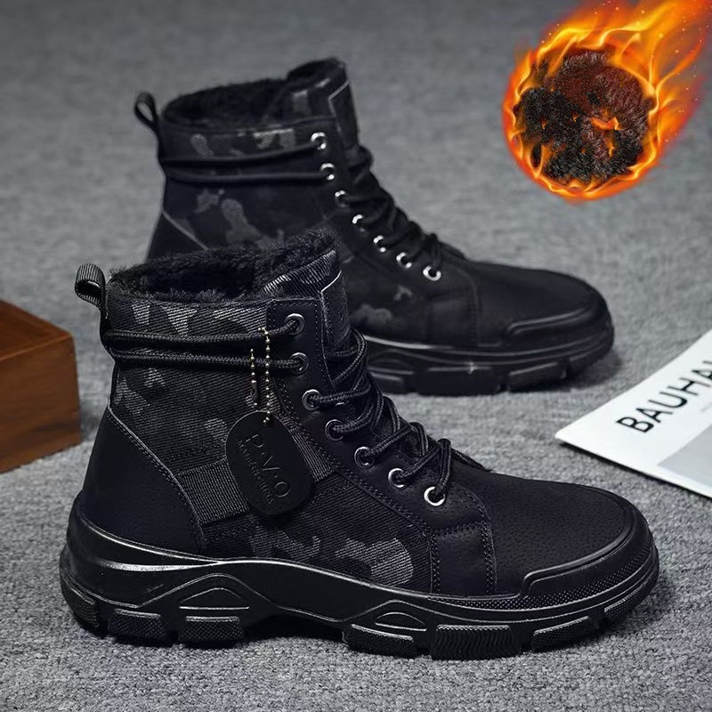 2025 Winter Camouflage Insulat - Men'S Fashion Jeans And Boots recensione e prezzo