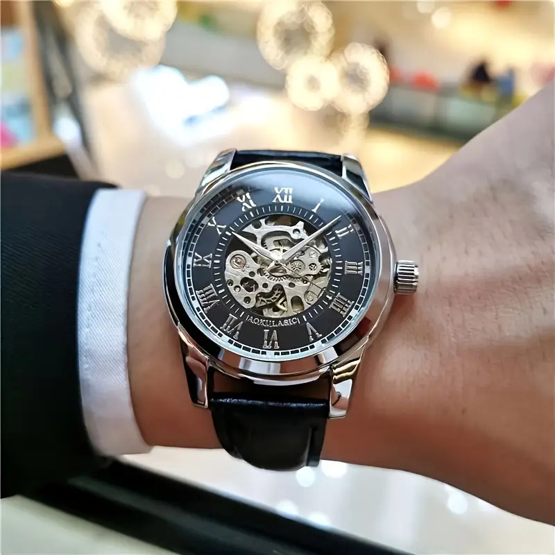 Elegant Men's Automatic Mechan - Mens Fashion Young recensione e prezzo