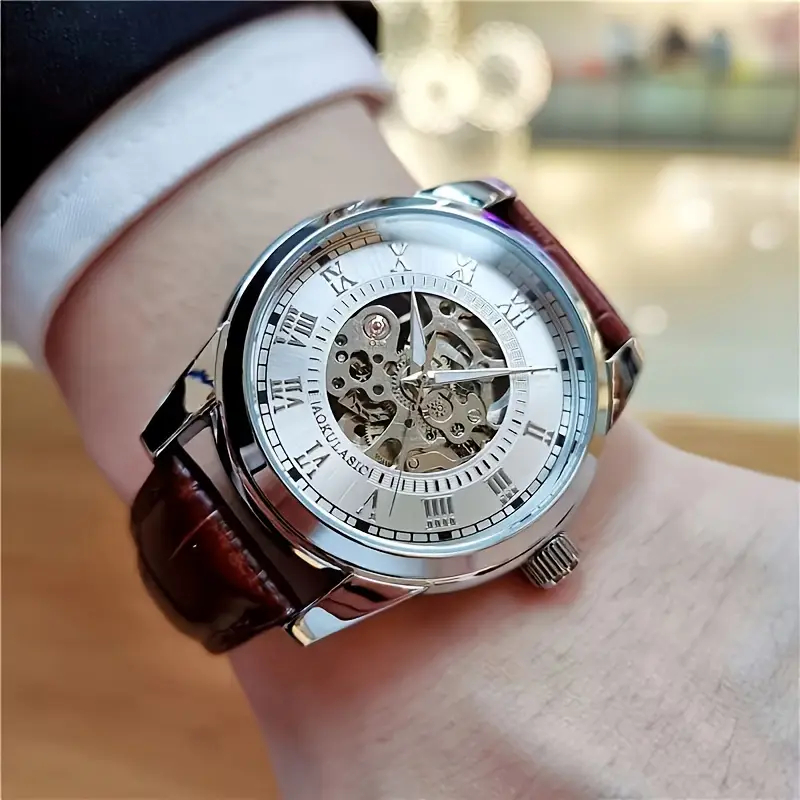 Elegant Men's Automatic Mechan - Mens Fashion Young recensione e prezzo