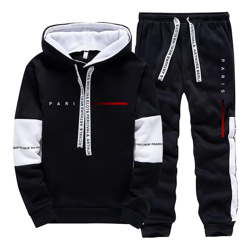 Men's Set Paris Fashion Hoodie - Men'S Fashion Pants recensione e prezzo