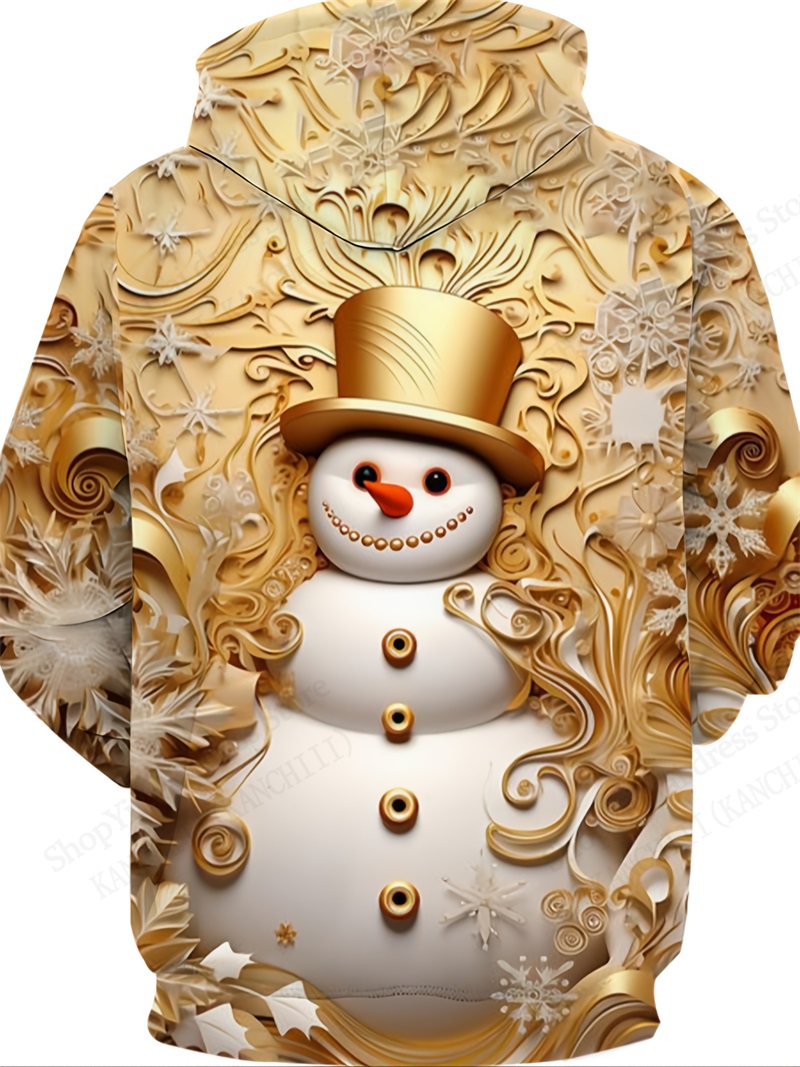 3d Print Santa Claus Elk Hoodi - Men'S Fashion Xmas Party recensione e prezzo