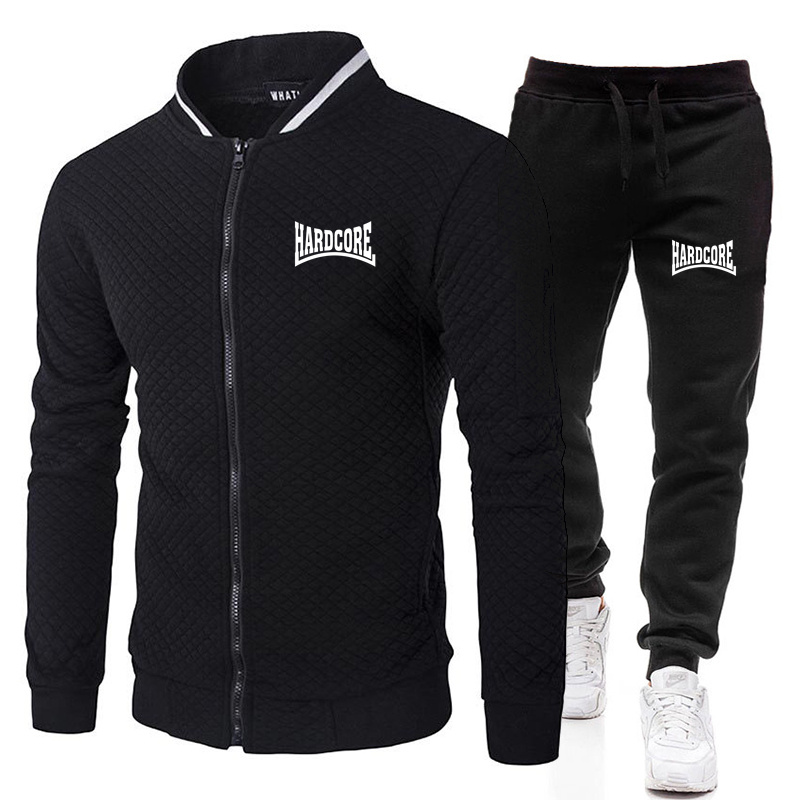 HARDCORE Spring and Autumn Men - Men'S Fashion Zipper Jacket recensione e prezzo
