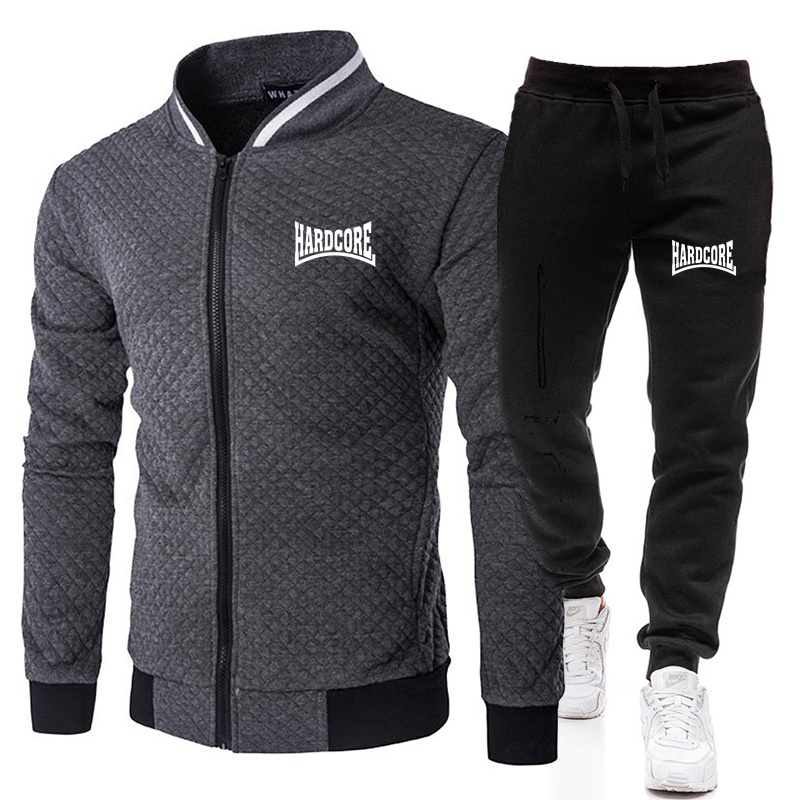 HARDCORE Spring and Autumn Men - Men'S Fashion Zipper Jacket recensione e prezzo