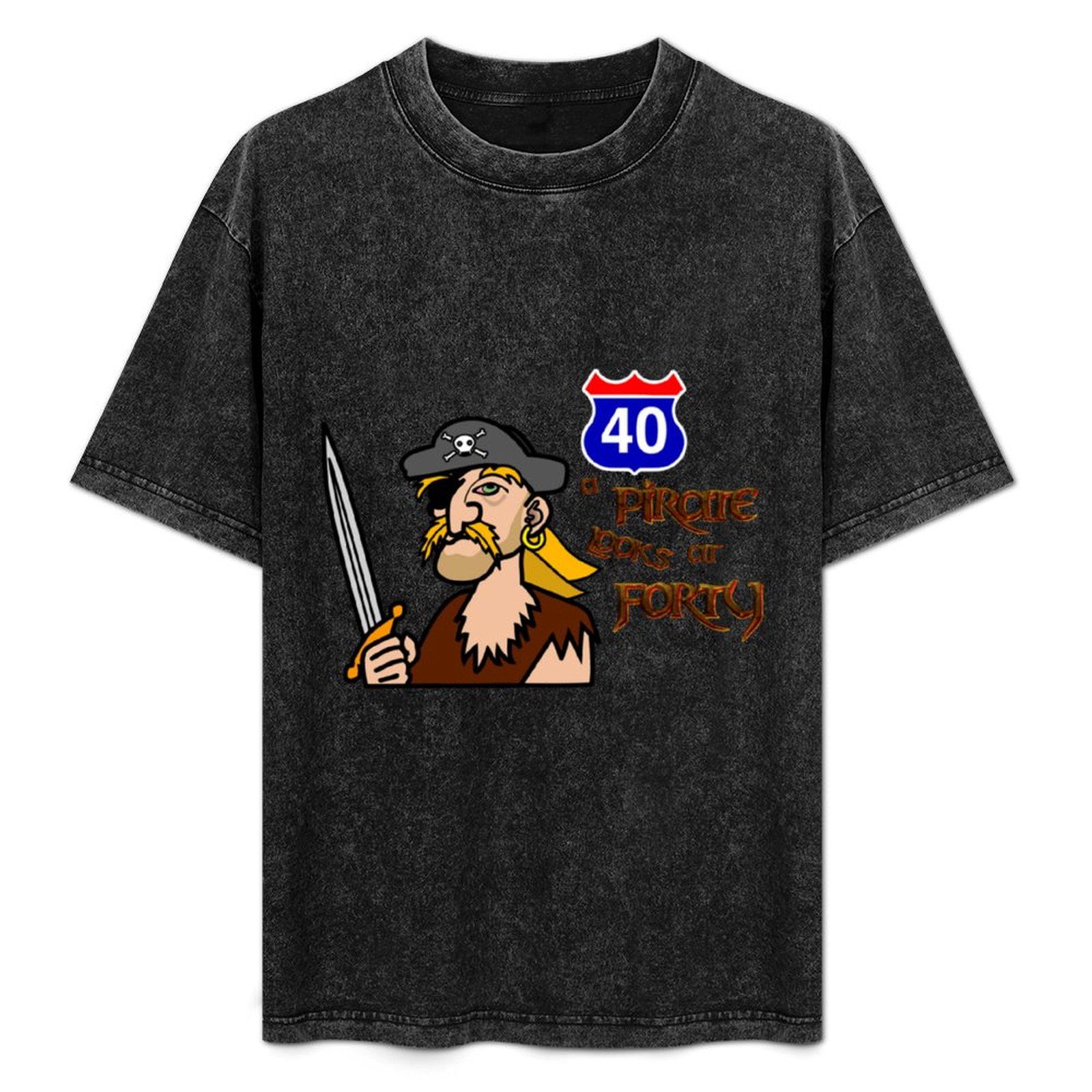 A Pirate Looks At 40 T-Shirt F - Men'S Fashion At 40 recensione e prezzo
