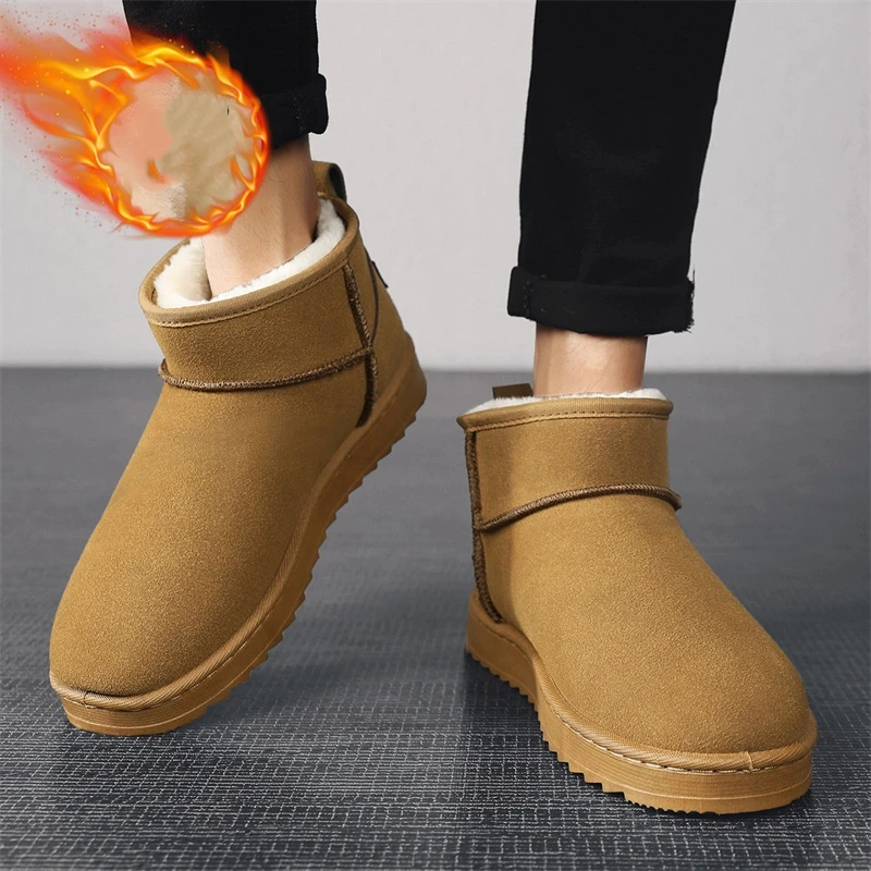 New Brown Suede Mini Boots for - Men'S Fashion Line recensione e prezzo