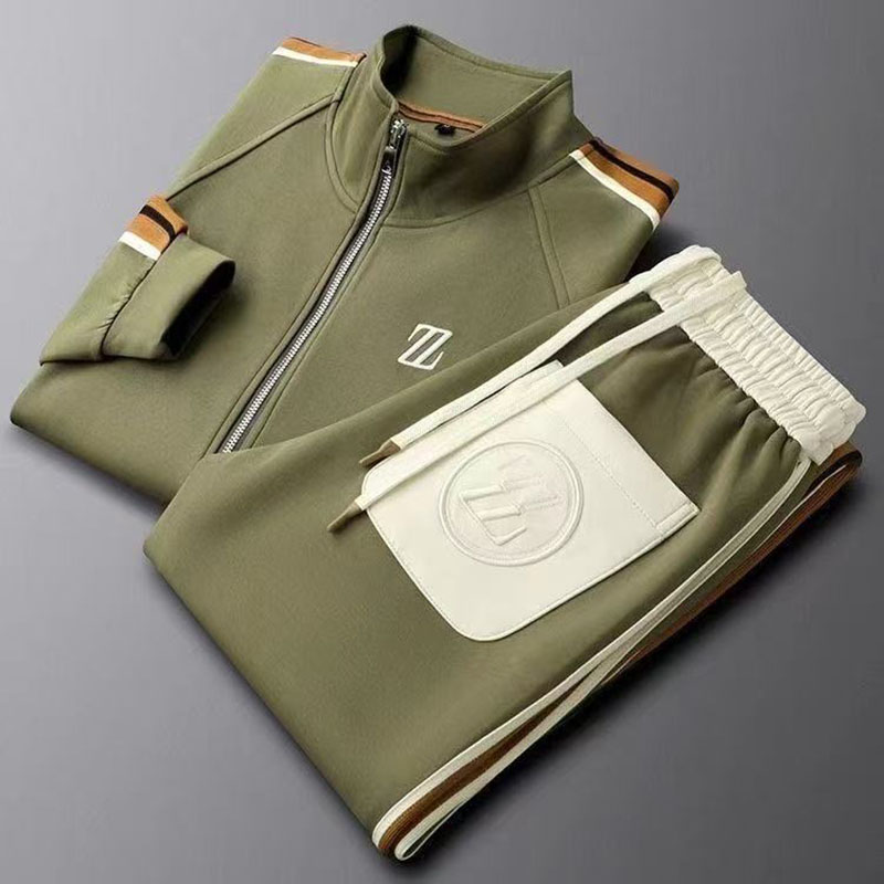 2026 men tracksuit Sportswear  - Men'S Fashion Zipper Jacket recensione e prezzo