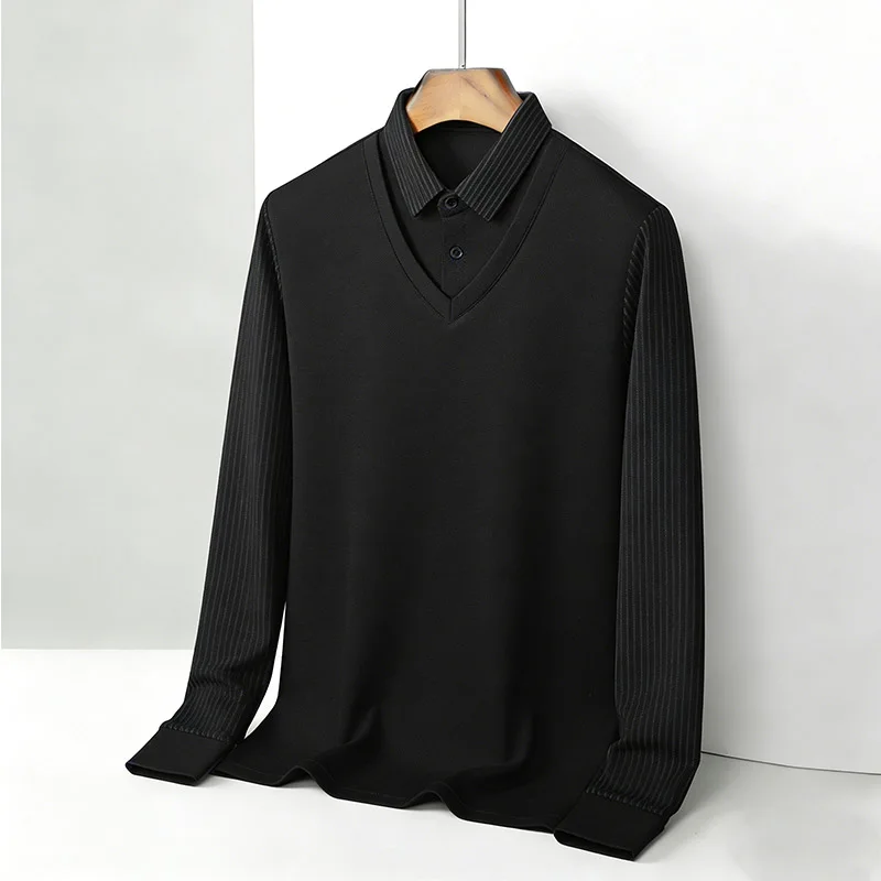 Men's Fake Two Piece Shirt Col - Mens Fashion Top recensione e prezzo