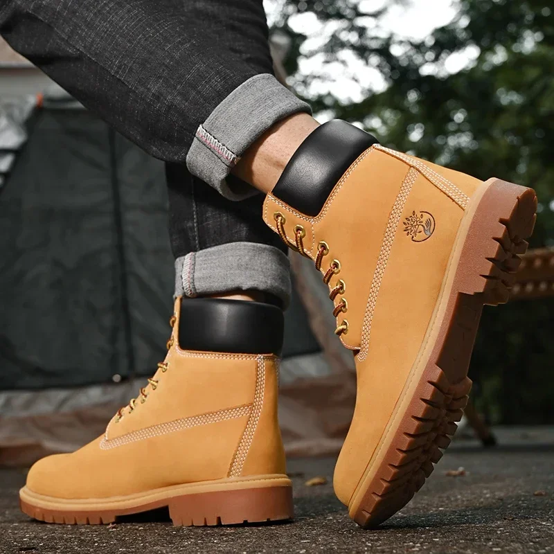 Boots Men High Top Boots High  - Men'S Fashion Loafers recensione e prezzo