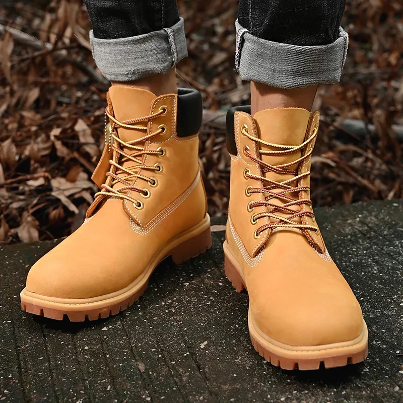 Boots Men High Top Boots High  - Men'S Fashion Loafers recensione e prezzo