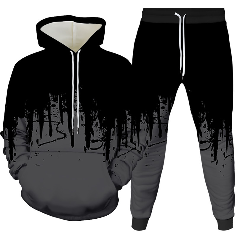 Ink Painting 3D Printed Hoodie - Men'S Fashion Clothing recensione e prezzo