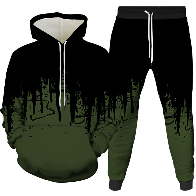 Ink Painting 3D Printed Hoodie - Men'S Fashion Clothing recensione e prezzo
