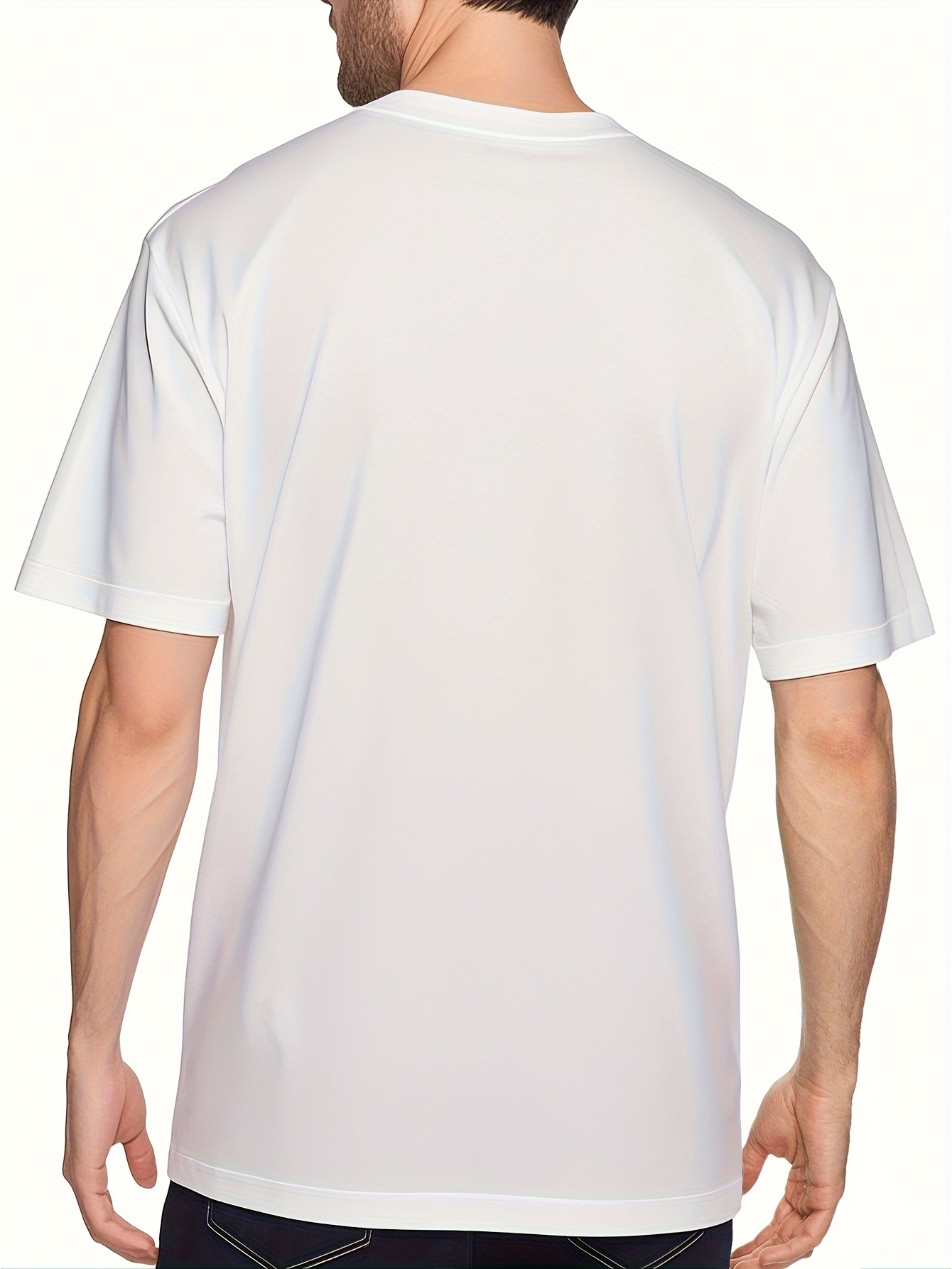 100% Cotton Solid Tshirts Mens - Men'S Fashion Clothing recensione e prezzo